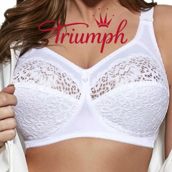 Triumph® – 4-delni modrčki z mehkim vezenjem 💖50 % popusta ✨2026 Novi modrčki za ženske večjih velikosti