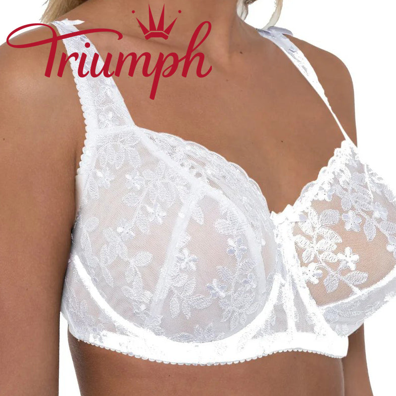 Triumph - 4 kosi 🔥čipkasti modrčki 2025