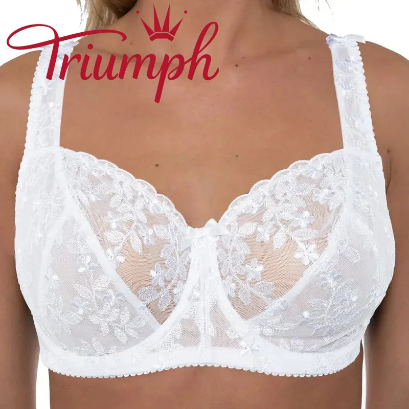 Triumph - 4 kosi 🔥čipkasti modrčki 2025