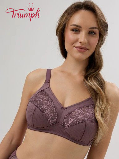💖Triumph® 4 kosi✨Prozoren, nepodložen modrček za večje prsi